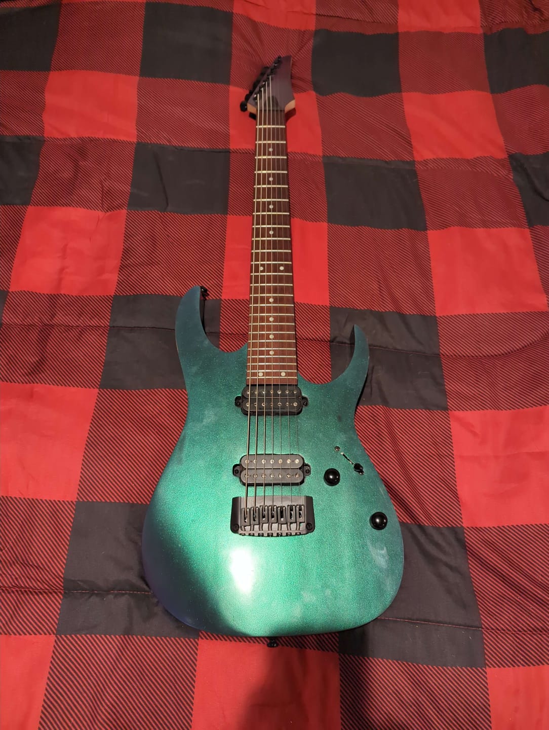 Customer photo review of 7 String Ibby HM Guitar Bridge