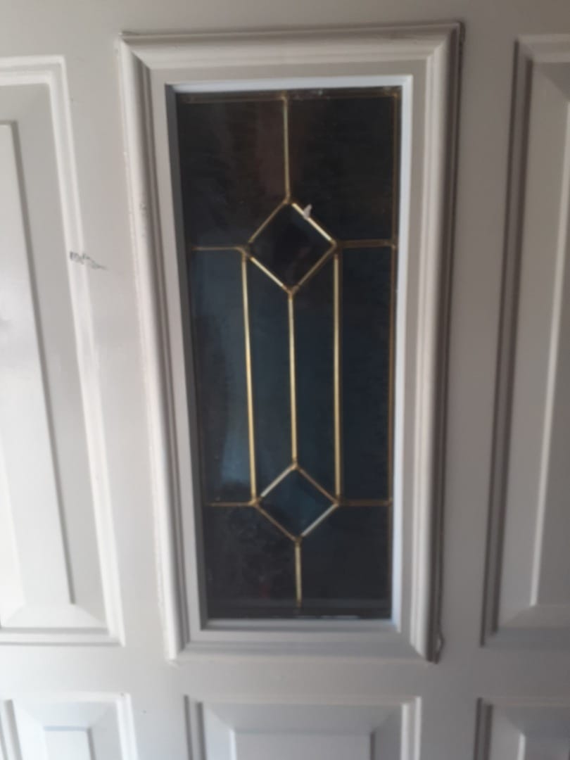 Customer photo review of 9.5" x 20.5" Replacement Frame Set (glass not included)