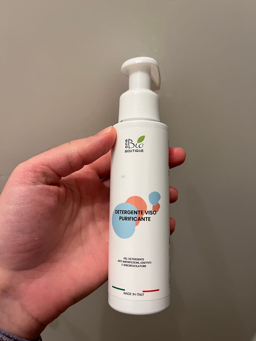 Customer photo review of Detergente Viso Purificante