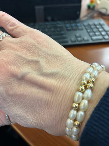 Customer photo review of ivy bracelet