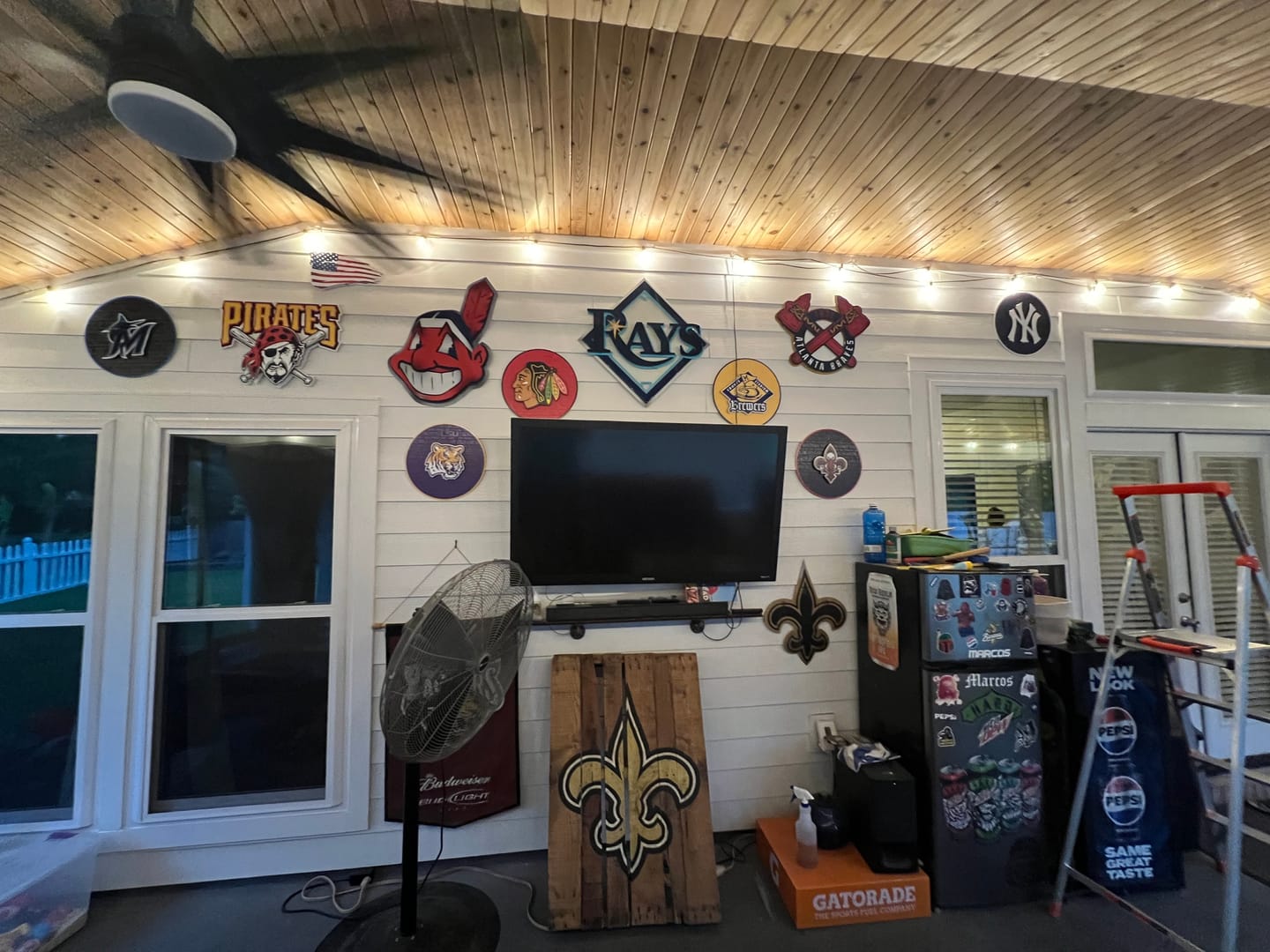 Customer photo review of Pittsburgh Pirates "1997" 3D Vintage Metal Wall Art