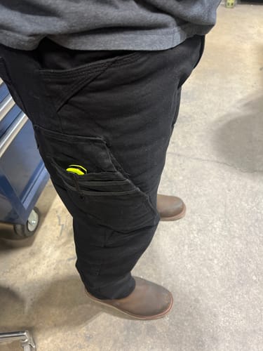 Customer photo review of RX-1 Work Pants Black