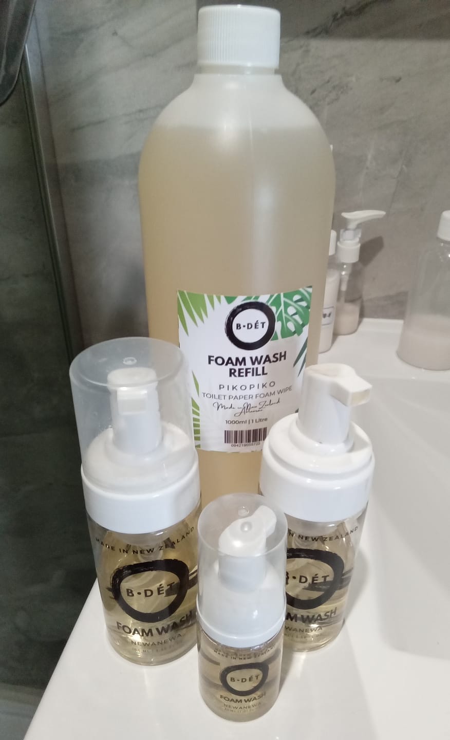 Customer photo review of 1L BDÉT Foam Wash Refill - Pikopiko