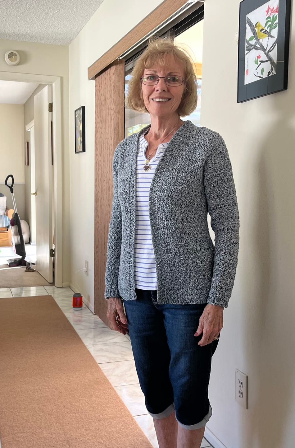 Customer photo review of Plymouth Yarn Sea Isle Cotton Merino Knitting Yarn