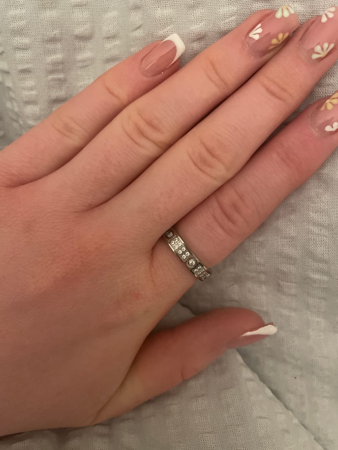 Customer photo review of Arena Ring | 18K vergoldet