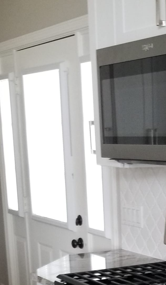 Customer photo review of ODL Add On Blinds for Raised Frame Doors - 24" x 38"