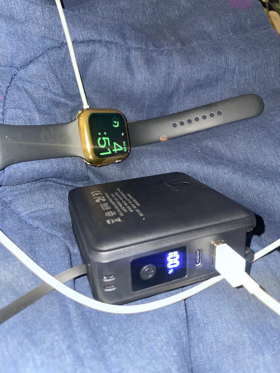 Customer photo review of 4 in 1 Wireless Power Bank Charger