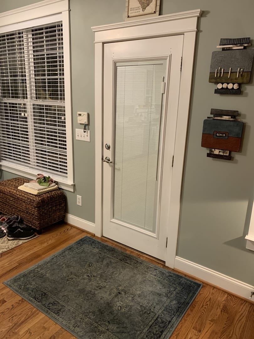 Customer photo review of Blink Enclosed Blinds - 24" x 66" Frame Kit