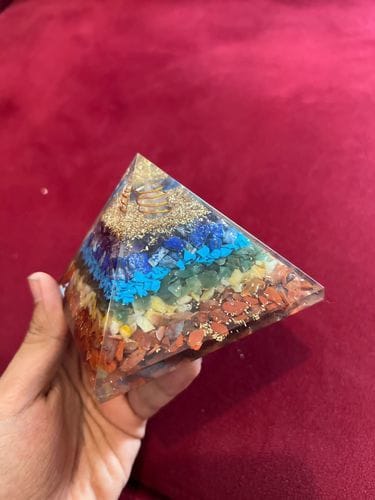 Customer photo review of Seven Chakra Pyramid