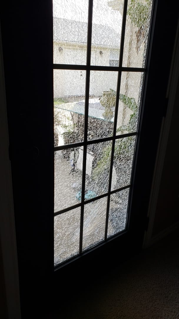 Customer photo review of ODL Clear Door Glass - 24" x 66" Frame Kit