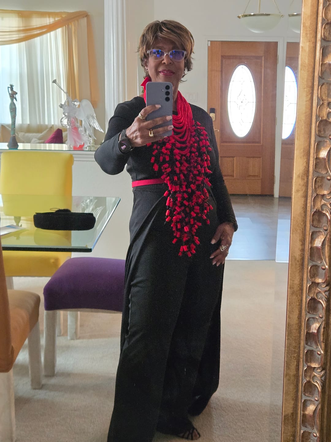 Customer photo review of Heritage Ntoma Kandy branch Statement Necklace