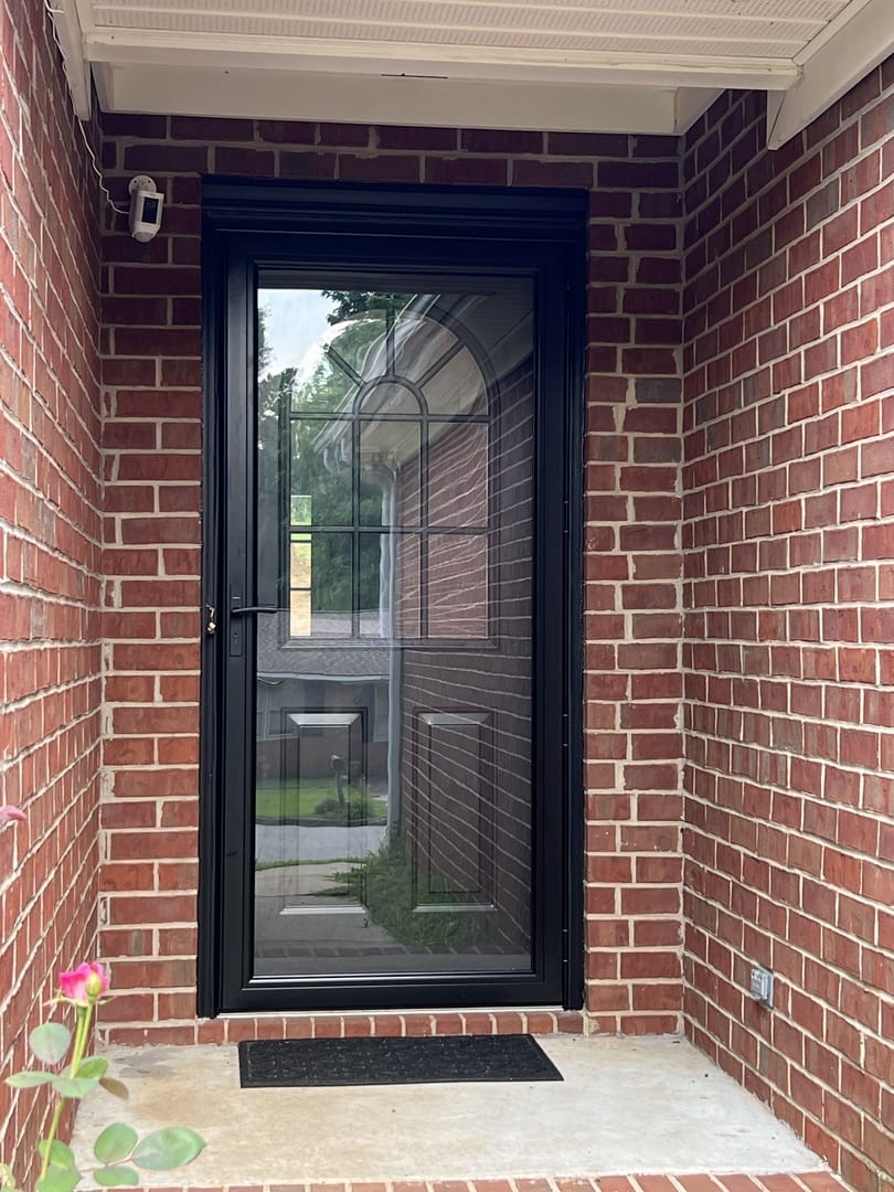 Customer photo review of ODL Clear Low-E Door Glass - 11 Light External Grille - 24" x 38" Frame Kit