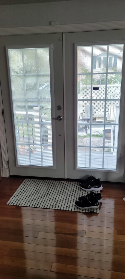 Customer photo review of ODL Add On Blinds for Raised Frame Doors - 24" x 66"