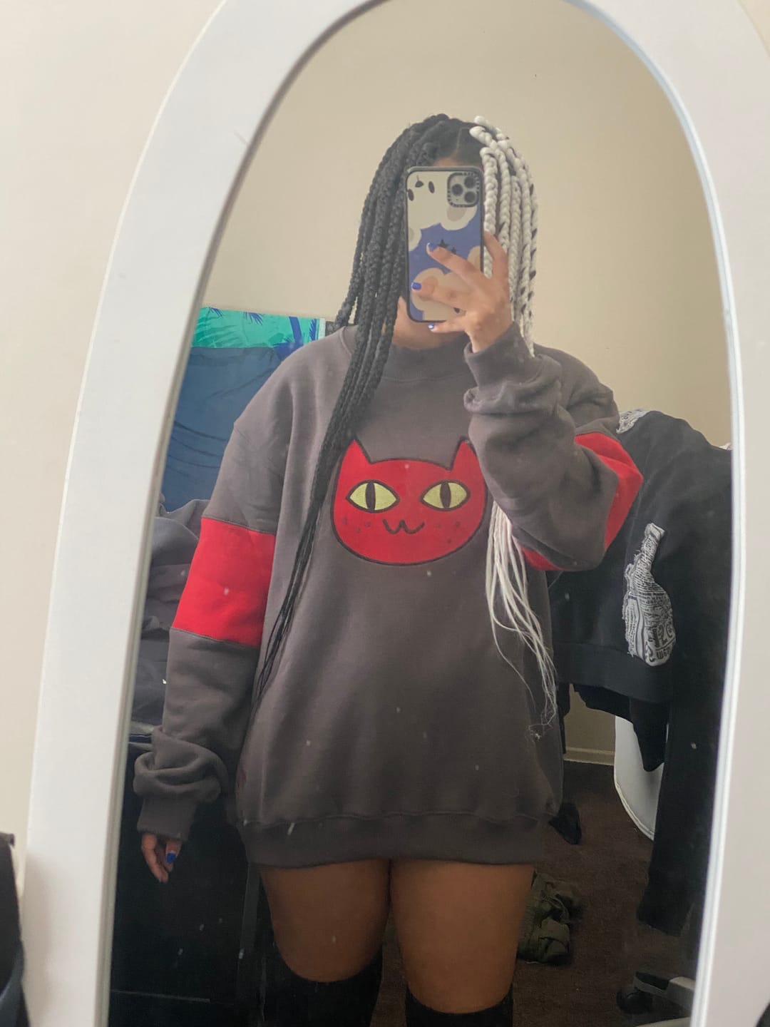 Customer photo review of Cat Sweater