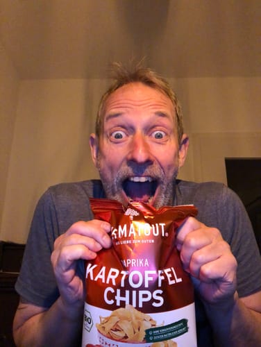 Customer photo review of Bio Kartoffelchips Paprika