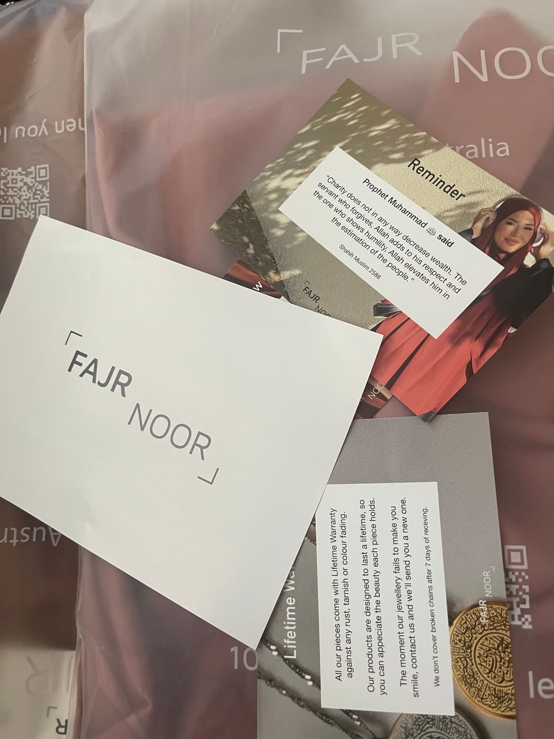 Customer photo review of Essential Abaya - Brown