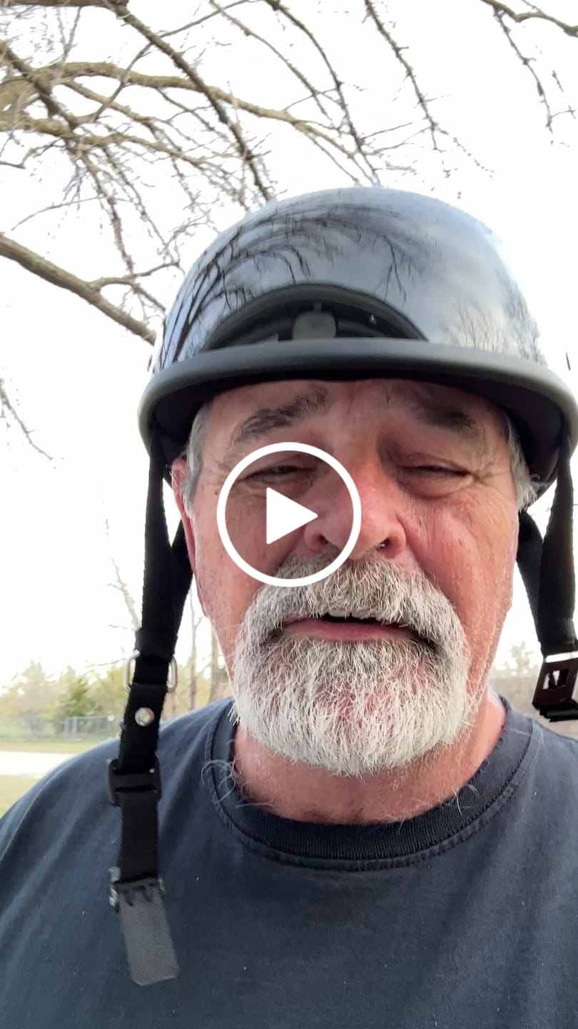 Customer video review of Smallest Lightest SOA DOT Beanie Helmet / Gloss Black
