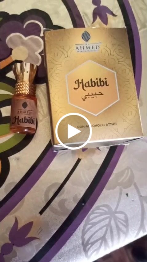 Customer video review of Al Ahmed Premium Habibi Attar Roll on Perfume | Long lasting Fragrance Perfume For Men and Women | 100% Alcohol Free Attar Perfume | Artisanal Perfume Oil (6ml)