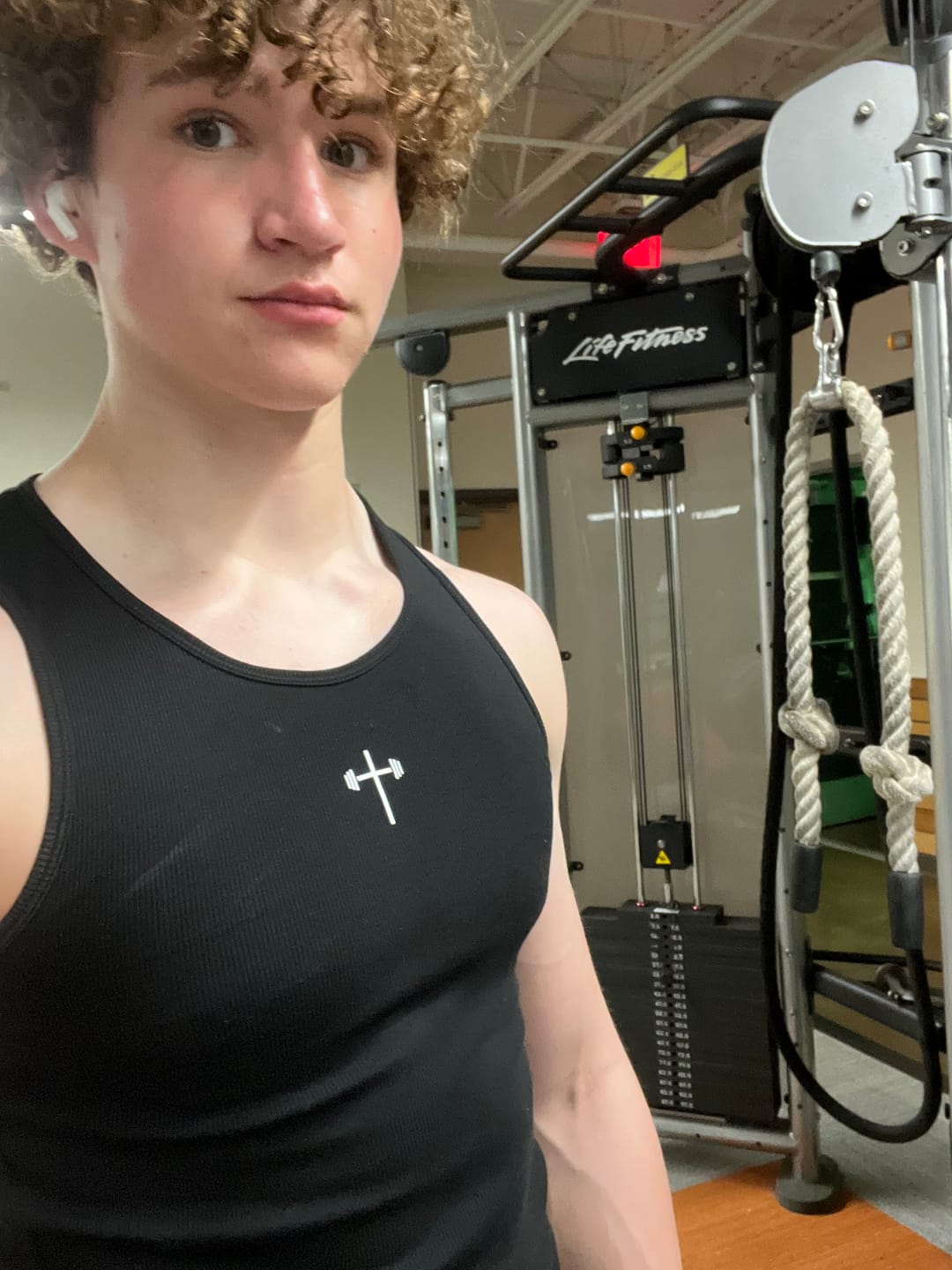 Customer photo review of Ribbed Tank