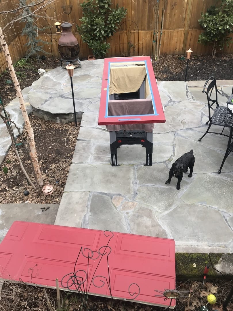 Customer photo review of ODL Clear Door Glass - 24" x 66" Frame Kit