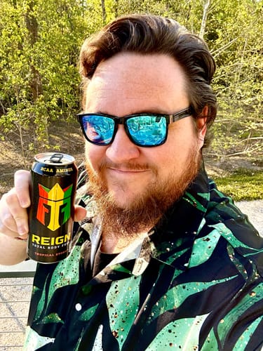 Customer photo review of Growing Leaves Metallic Specs Button Up Shirt