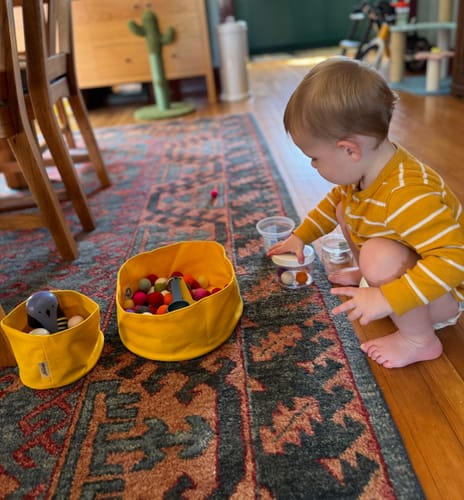 Customer photo review of Nesting Bowls - Yellow (Set of 3)