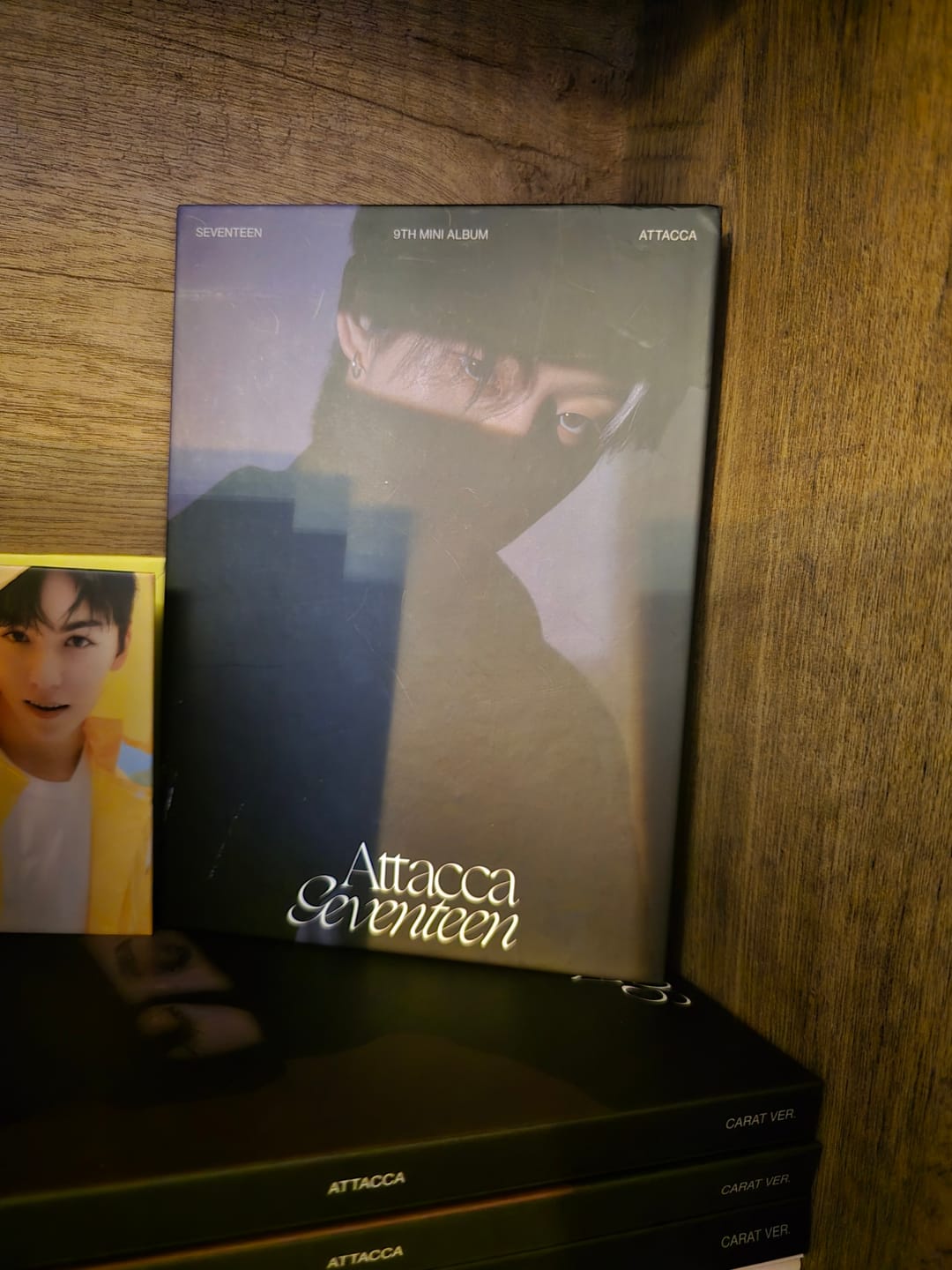 Customer photo review of SEVENTEEN - 9TH MINI ALBUM ATTACCA CARAT VER.