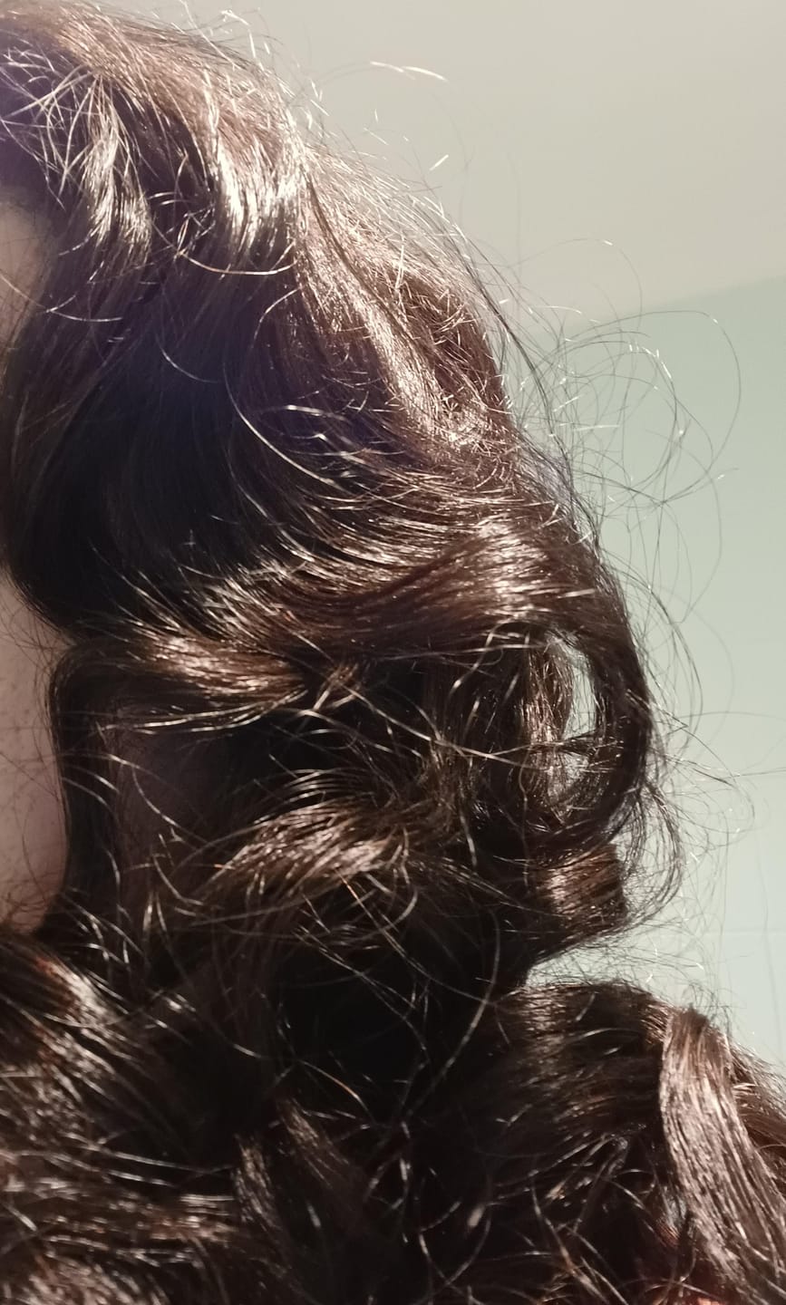 Customer photo review of Enrich Hair Growth Oil