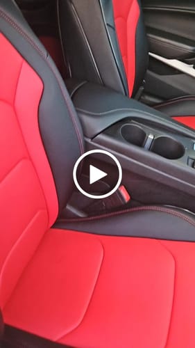 Customer video review of 6th Gen Camaro Coupe Custom Leather Seat Covers