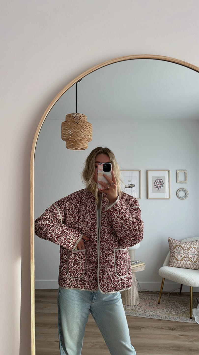 Customer photo review of Lily Flower Coat
