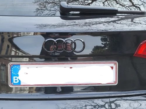 Customer photo review of Logo AUDI Noir Avant / Arrière