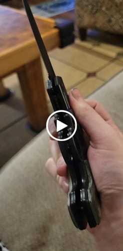 Customer video review of Revolver Spring Assisted Pocket Knife
