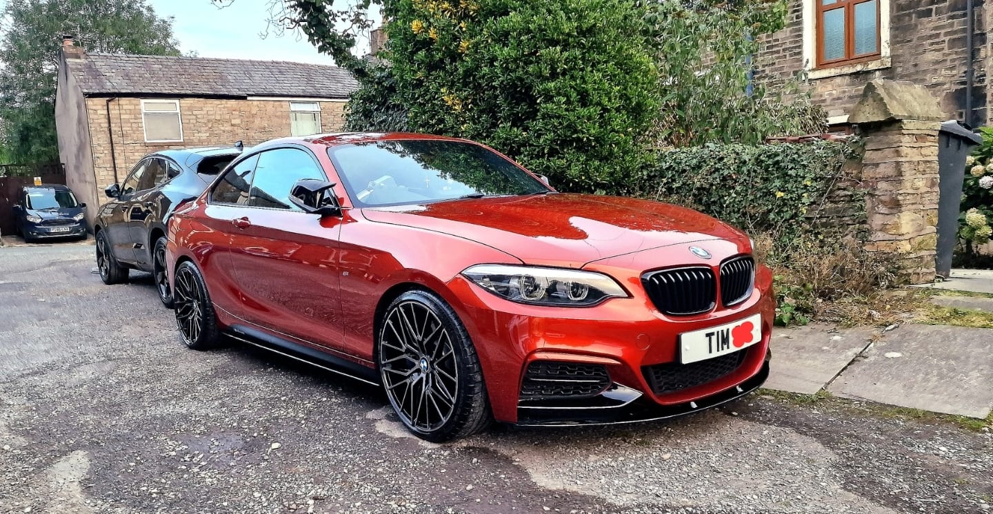 Customer photo review of BMW LED Car Door Welcome Logo Shadow Lights | E/F Chassis