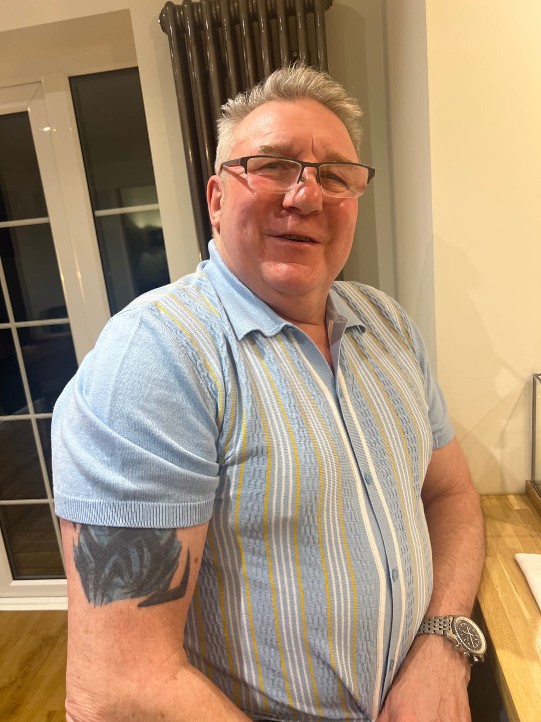 Customer photo review of Harrington Jacket - Wine