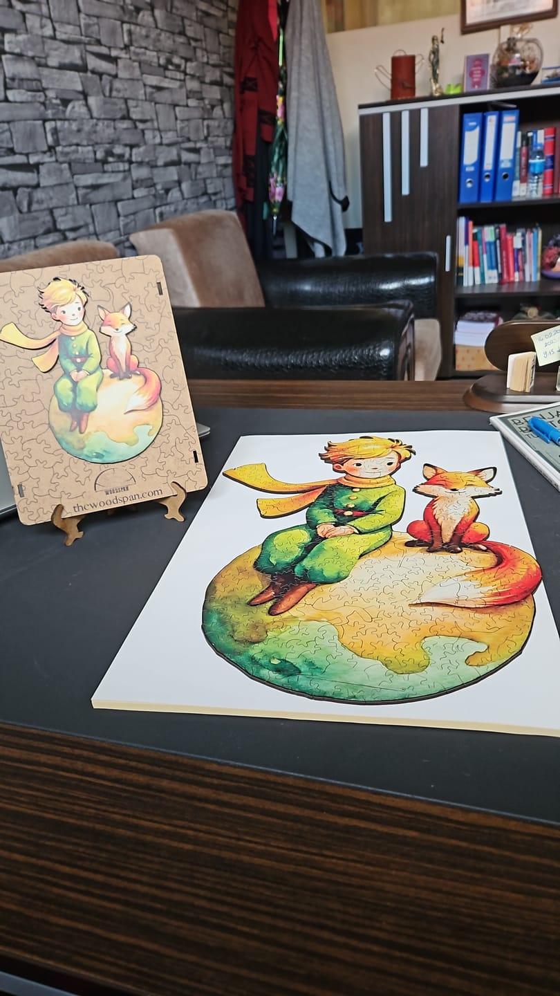 Customer photo review of Küçük Prens - Ahşap Puzzle