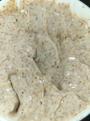 Customer photo review of Walnut Body Scrub