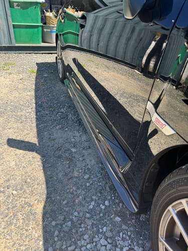 Customer photo review of 2015-21 Subaru WRX / STi CS Side Skirts Rocker Panels