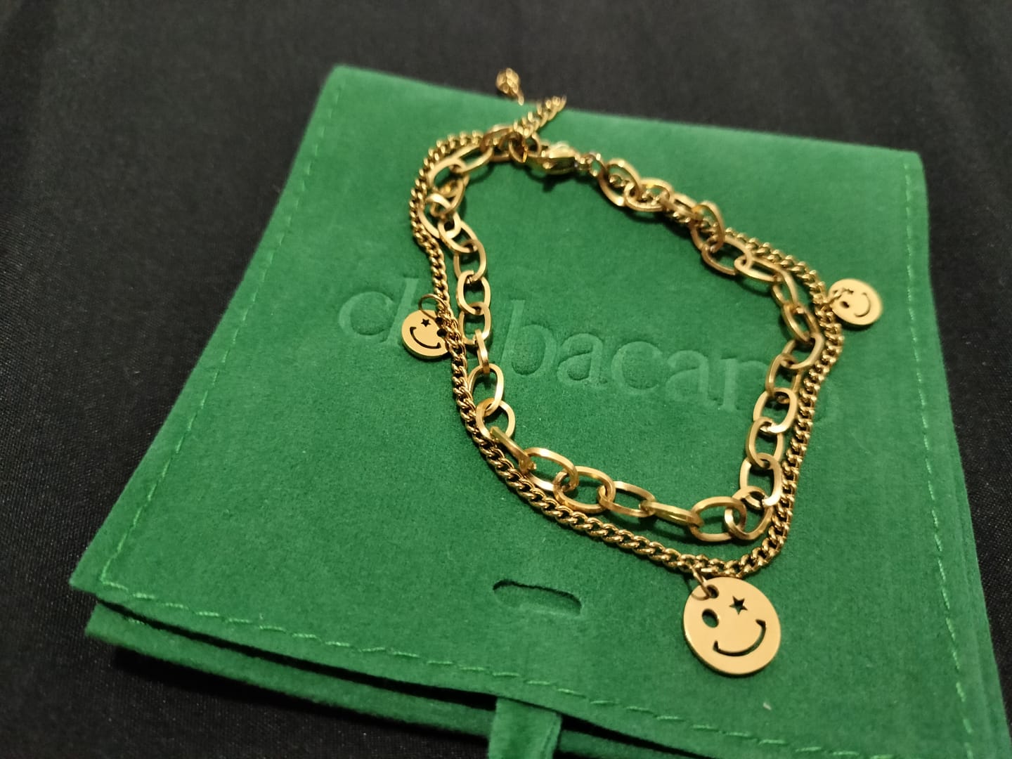 Customer photo review of Pulsera Smiley
