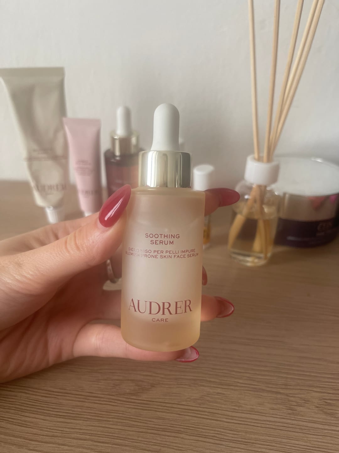 Customer photo review of Soothing Serum