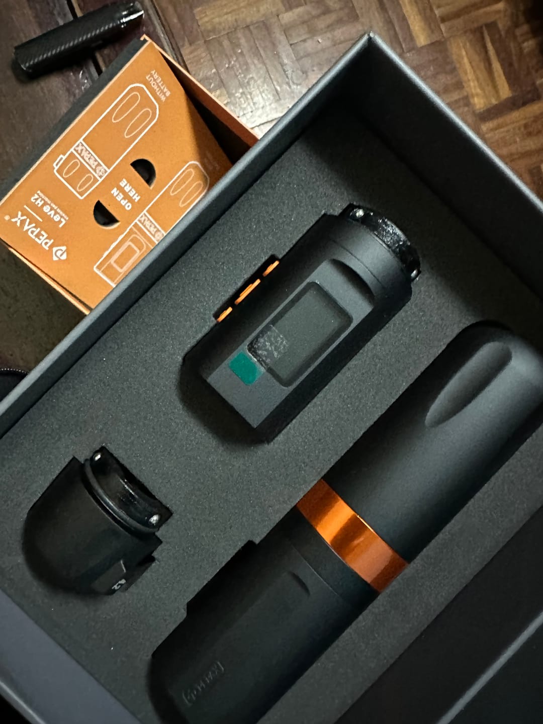 Customer photo review of PEPAX Leve H2 Wireless Pen Machine (4.2 Orange)