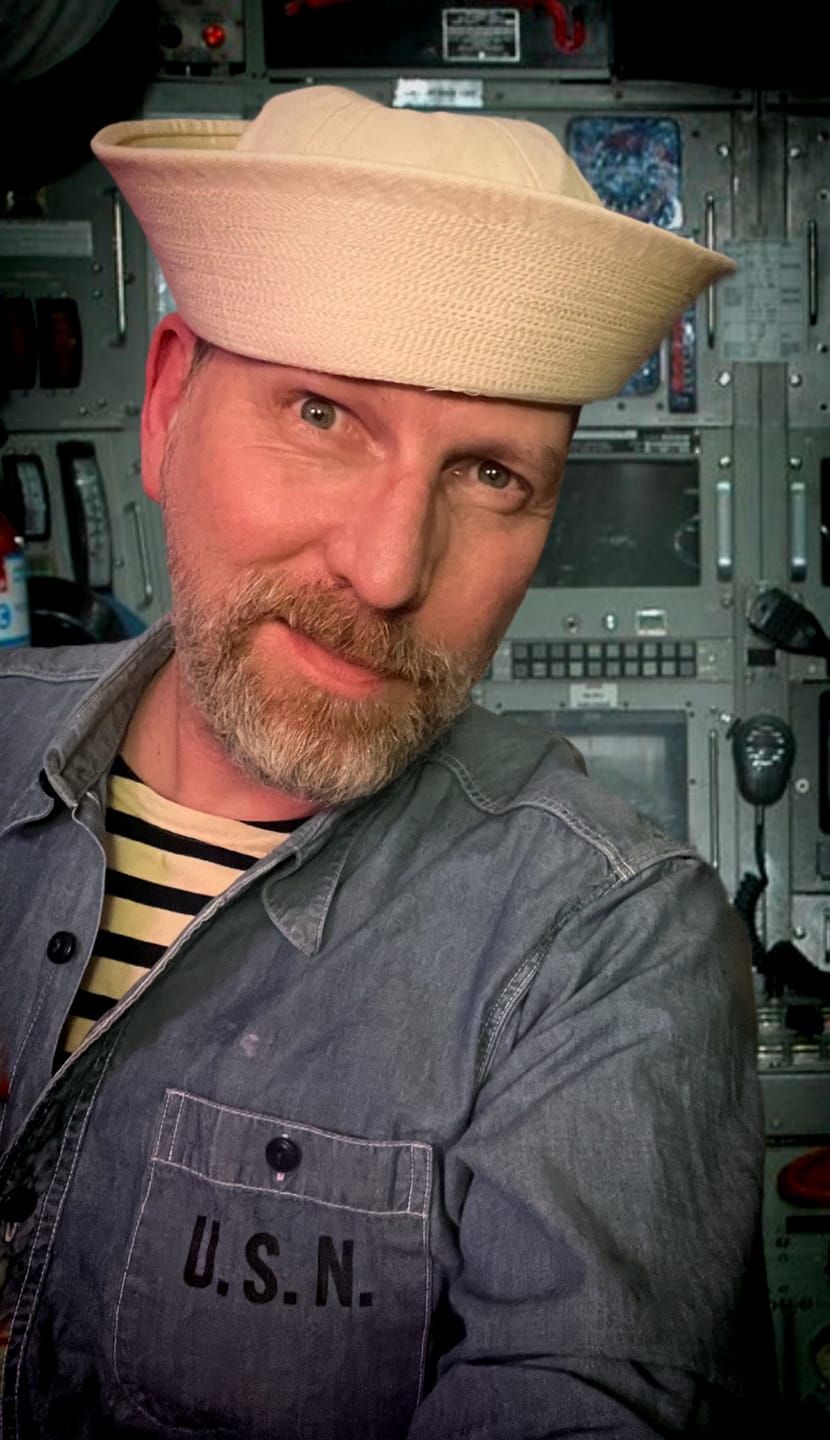 Customer photo review of WWII US Navy Dixie Cup Hat - White