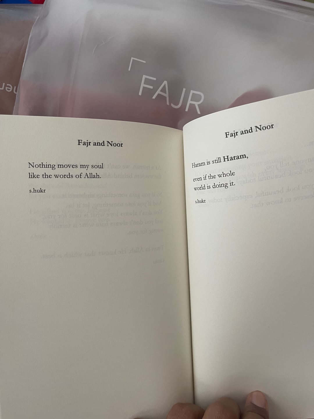 Customer photo review of Fajr and Noor