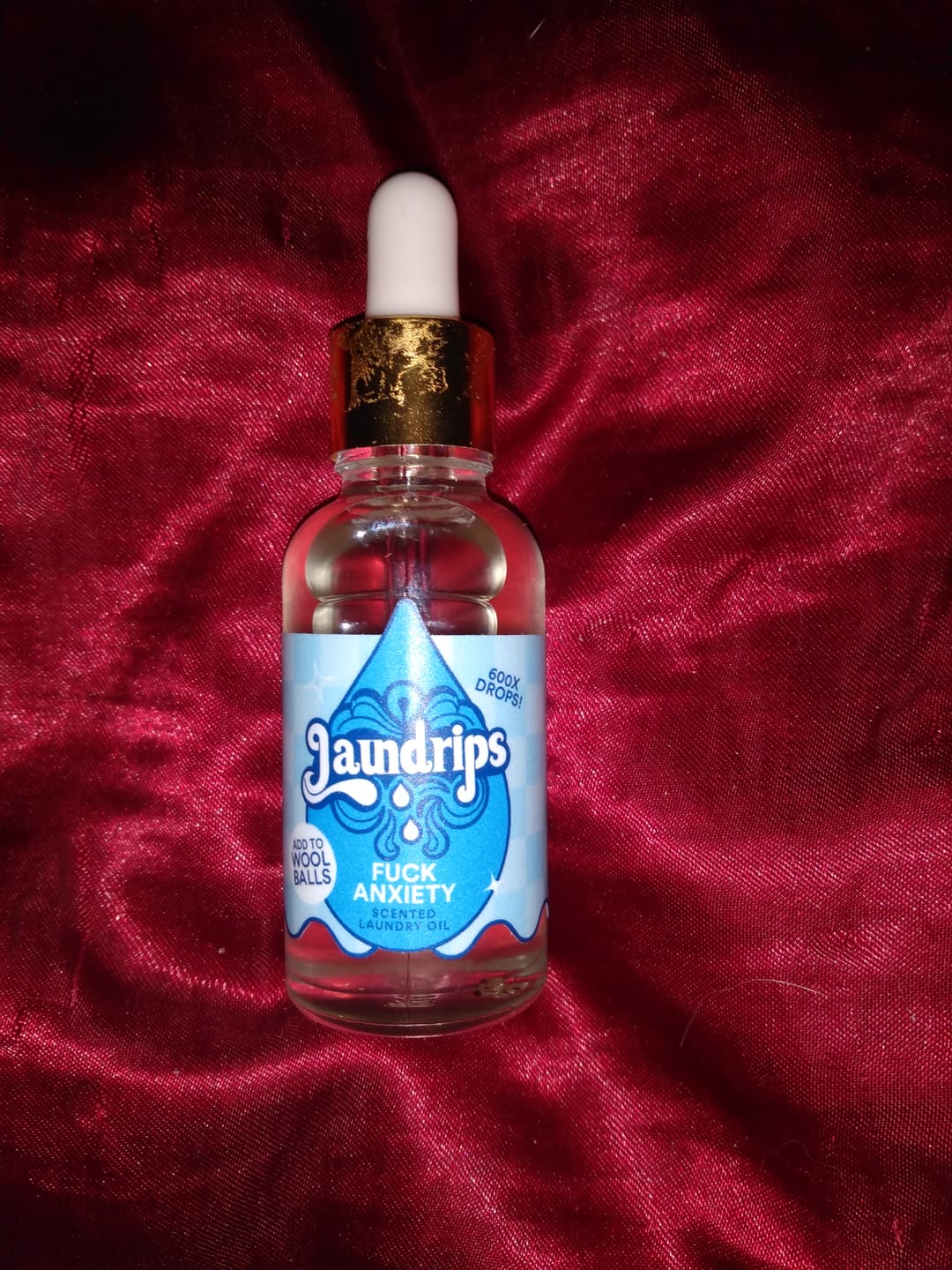 Customer photo review of Laundrips Laundry Aroma - Fuck Anxiety