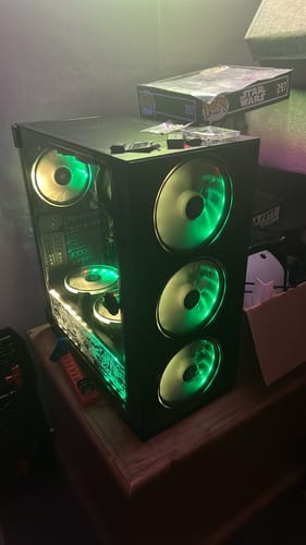 Customer photo review of NeonZilla - AMD Ryzen 5 5600G 16GB 900SE