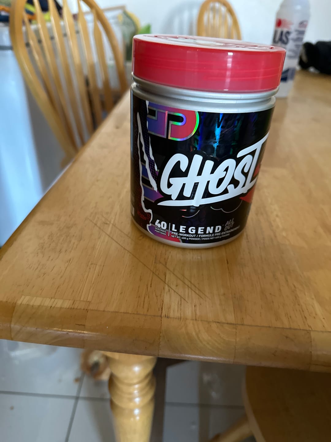 Customer photo review of Ghost - Legend All Out 400g