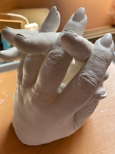 Customer photo review of Páros | Kézszobor készítő - Szett