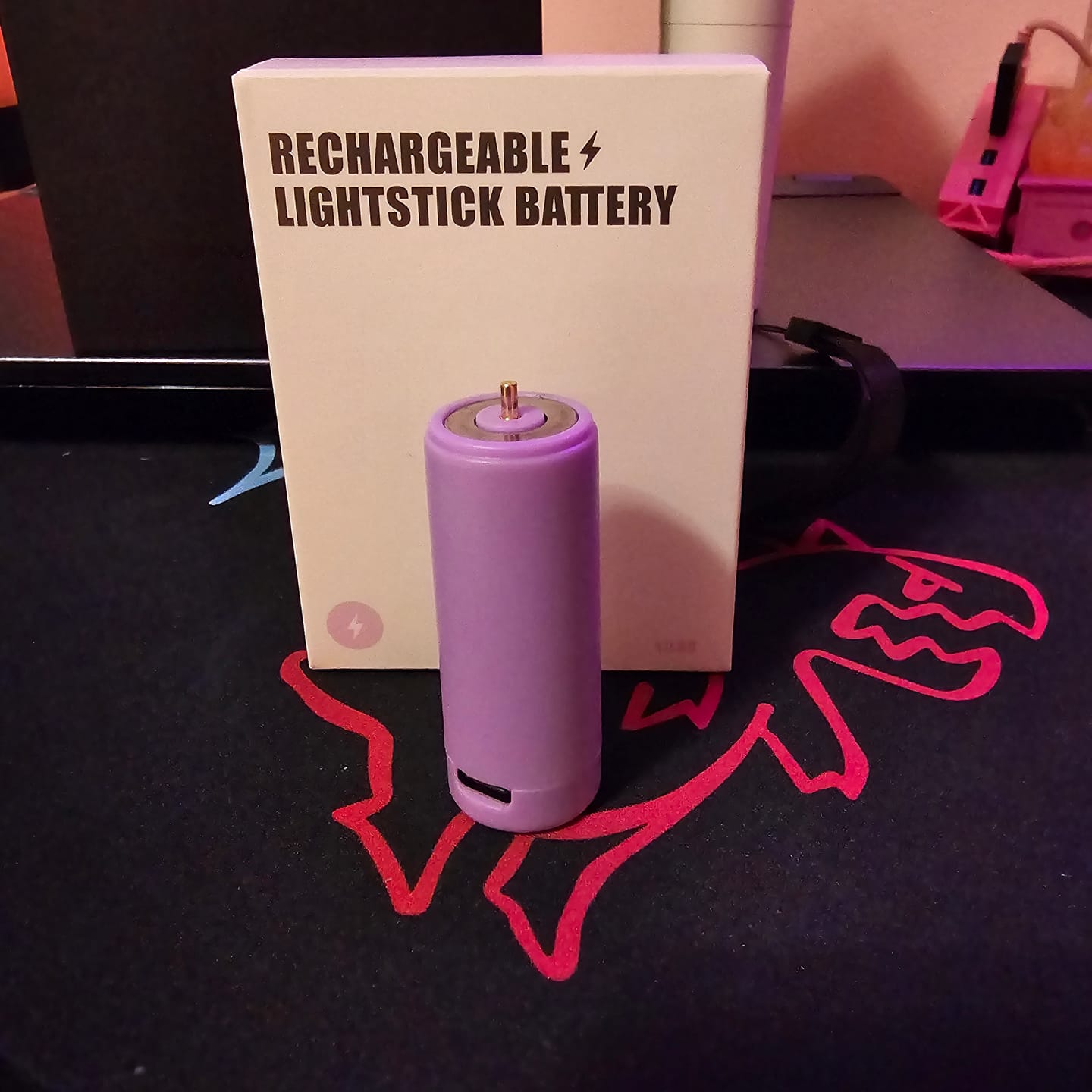 Customer photo review of [PRE-ORDER] LIMITED STOCK: RECHARGEABLE LIGHTSTICK BATTERY