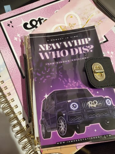 Customer photo review of A Moment In Time Bundle - Car Binder Edition