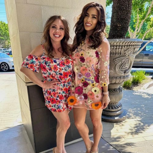 Customer photo review of Maribel Midi Dress