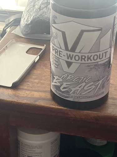 Customer photo review of V1 PRE WORKOUT